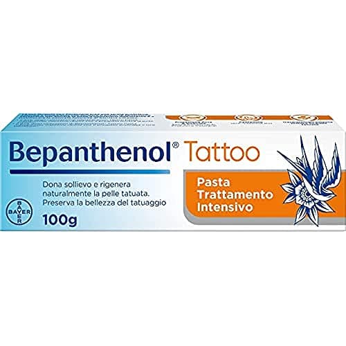 Bayer Bepanthenol Tattoo Pasta Trattamento Intensivo 100 G
