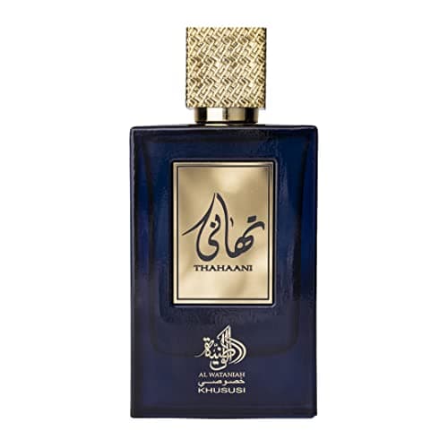 Perfume árabe para hombre Thanaani, Al Wataniah eau de Parfum, 100 ml