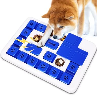 Blanlody Juguete Interactivo Perro Juguete Perro Interactivo para Tedioso Juegos Interactivos para Perros Aumentar El Ci Juego Inteligencia Perros Apto para Cualquier Raza Puzzle Perros De Regalo