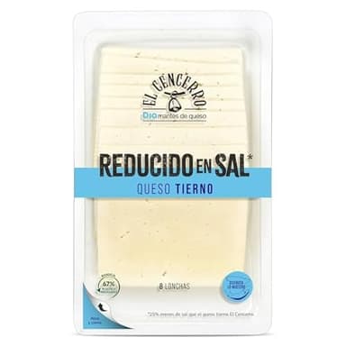 Queso tierno reducido en sal El Cencerro de Dia sobre 160 g
