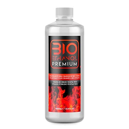 1 Litro Bioetanol Premium para chimeneas | sin Humo | Origen Vegetal