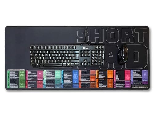 Shortpad Alfombrilla para ratón Ableton 90 x 40 cm (WINDOWS) - actualizado Ableton 11