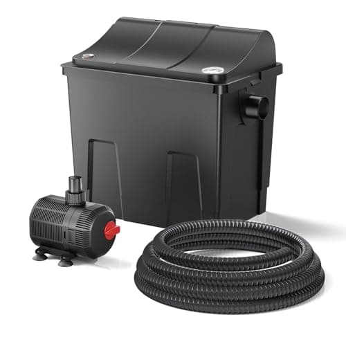 SunSun Bio Filtro de Estanque CBF-200T Sistema de Filtro con UV 9W y Bomba de Estanque 2300L/h 35W