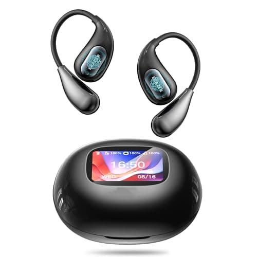 XP7 AI Auriculares Traducción, Auriculares de traducción 3 en 1 en Tiempo Real en 135 Idiomas con APP, Pantalla táctil Bluetooth 5.4 Auriculares 50h Tiempo HiFi Estéreo para iOS y Android