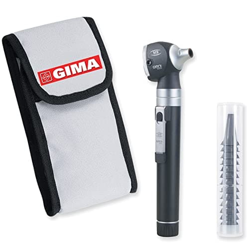Gima 31524 Otoscopio, 2.5V, luz de xenón-halógeno, bolsa