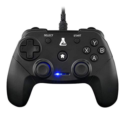 The G-Lab K-Pad Thorium Mando Gaming PC & PS3 con USB - Vibración Incorporada - Joystick para PC con Windows 10-11, PS3, Android (USB)