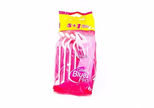 Gillette Blue II Plus - Máquinillas Desechables Para Mujer - 5 + 1 Uds