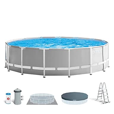 Intex 26726NP - Piscina desmontable redonda prisma frame intex 457x122 con depuradora
