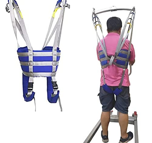 CEEBUS Grúa de Paciente Cinturón de traslado Profesional Ajustable, arnés para Pacientes para máquina de traslado, arnés para elevación de Pacientes, bipedestador para Ancianos (Size : L)