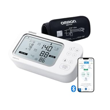 Tensiómetro OMRON X7 Smart AFib | Detecta Fibrilación Auricular con cada toma de tensión en casa | Clínicamente validado incl. embarazo y diabetes | 2 Usuarios | Brazalete Intelli Wrap 22-42cm