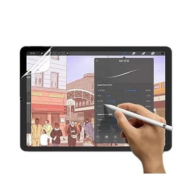 2pcs Película protectora Se siente como papel para Samsung Galaxy Tab A9 Wi-Fi SM-X110 / LTE X115 8.7" Película de hidrogel mate S-Pen Película a prueba de explosiones Flexible