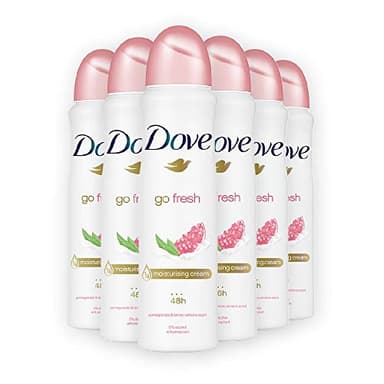 Dove Go Fresh Melograno Spray, paquete de 6
