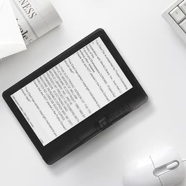 Uxsiya Lectura de Libros Electrónicos, Libro Electrónico ARM9 Core con Soporte para Tarjeta TF para Lectura Infantil (Memoria 4G)