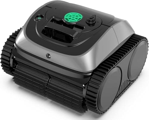 WYBOT C1 Robot Limpiafondos Piscina con Planificación Inteligente de Rutas, Limpieza Automática para Fondo/Paredes/Línea de Agua, Triple Motor Mejorado Que Funciona Durante 150 mins, hasta 150㎡
