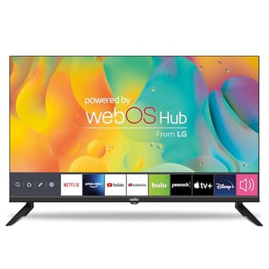 Cello 32" Smart TV LG WebOS HD Ready Televisión con Triple sintonizador S2 T2 FreeSat Bluetooth Disney+ Netflix Apple TV+ Prime Video Made in Europe