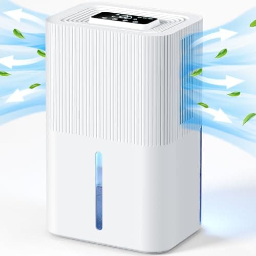 Deshumidificador Eléctrico 2700ml, Deshumificadores de humedad Ultra Silencioso con Modo de Suspensión y Función de Apagado Automático, ara el Dormitorio,Baño, Armario