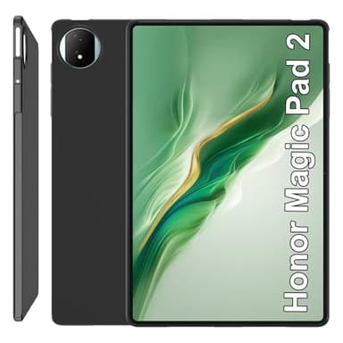 zZjoOoj Funda protectora para tablet Honor Magic Pad 2 (2024), ultrafina y ligera, de TPU suave, delgada, a prueba de golpes, color negro