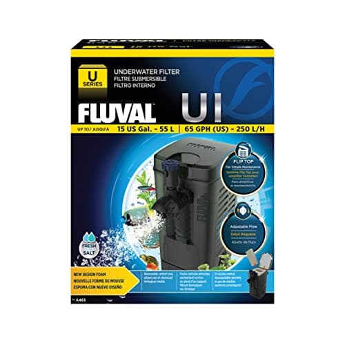 Fluval Filtro Interno U1, 55 L, Negro