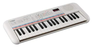 YAMAHA Remie (PSS-E30) Teclado Portátil con 37 Mini Teclas, Blanco