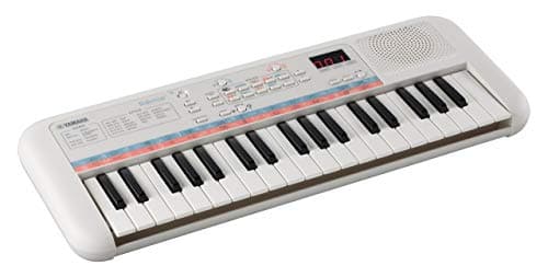 YAMAHA Remie (PSS-E30) Teclado Portátil con 37 Mini Teclas, Blanco