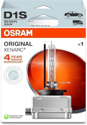 OSRAM XENARC ORIGINAL, D1S, lámparas de faros de xenón, 66140-1HB, 1 lámpara