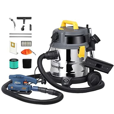 Vacmaster VK1620SWC 1600W 20L Aspiradoras en seco y húmedo Acero Inoxidable Industrial Aspirador con HEPA 13 Filtración