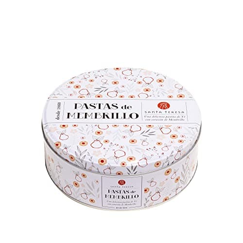 Santa Teresa - Lata De Pastas De Membrillo - Elaboradas De Manera Artesanal Con Ingredientes Naturales. Sin Aditivos Y Sin Conservantes - Caja De Edición Especial - 600 Gr
