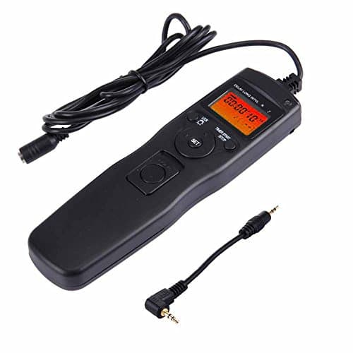 RGBS lapso de Tiempo Intervalómetro Permite la Mando a Distancia Disparador con Pantalla LCD y Temporizador para Canon EOS 1300d 1200d 1100d 1000d 650d 600d 550d 500d 450d 60d 70d Digital DSLR cámara