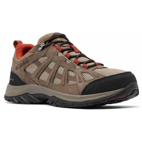 Columbia Redmond 3 WP, Zapatillas De Senderismo Y Trekking, Hombre, Marrón (Pebble/Dark Sienna 2024), 42 EU