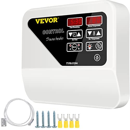 FlowerW Controlador de Calentador de Sauna Externo 380-415 V,3-9 KW