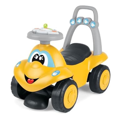 Chicco Andador Correpasillos 2 en 1 Billy El Caminón, Interactivo con Sonidos y Luces, Andador Bebé Primeros Pasos, Juguetes Bebés y Niños De 9 Meses a 3 Años, Amarillo