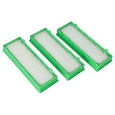 vhbw Set de 3x filtro aspiradora compatible con Vorwerk Kobold VR200, VR-200, VR300, VR-300 aspiradora - Filtro HEPA para alergias