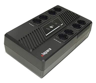 Lapara LA-VST-900RG Sistema de Alimentación Ininterrumpida SAI 900VA 480W Interactivo con AVR y Control microprocesador USB de Carga.
