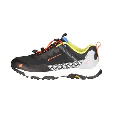 Alpine Pro Arage - Zapatillas de correr para hombre, senderismo, deporte, trekking, ocio, ciudad y exterior, Negro , 44 EU