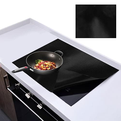 52x61cm Alfombrilla Protectora para Placa Inducción Almohadillas Antideslizantes para Cocina Reutilizables