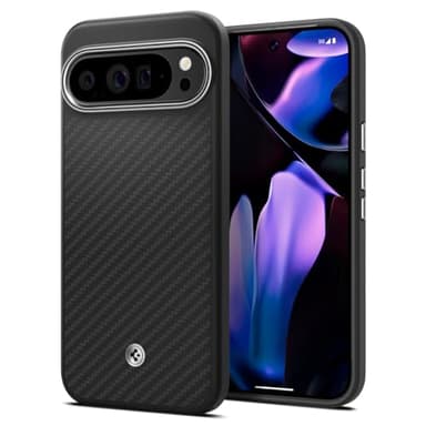Spigen Funda Enzo Aramid Compatible con Google Pixel 9 Pro XL - Negro Mate