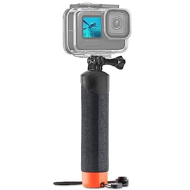 FitStill Monopod Impermeable Flotante Agarre de Mano para Go Pro Hero 12/11/10/9/8/7/6/5/4/3 Session dji Osmo y Otras cámaras de acción. Snorkeling Submarino Buceo Selfie Palo