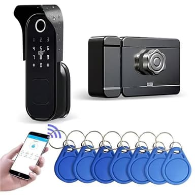 Cerradura Inteligente Para Puerta de Jardín, Resistente a la Intemperie, IPX5, Control Total en la Aplicación TTLock
