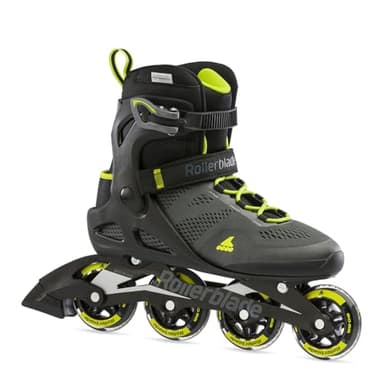 Rollerblade Macroblade 80 280 - Patines en línea para Hombre, Color Negro y Verde