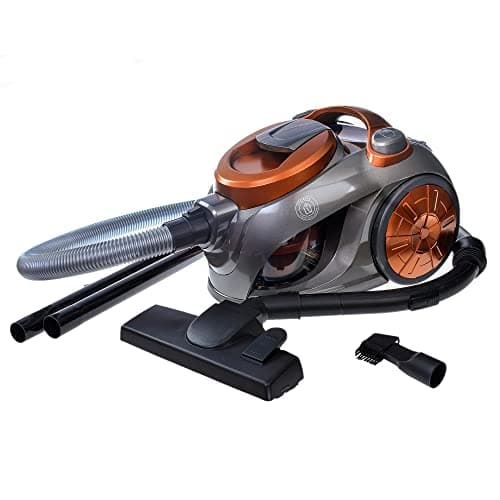 Aspirateur sans Sac Puissant et Silencieux - Aspirateur Silencieux - Aspirateur traineau sans Sac - Aspirateur Silencieux sans Sac - Aspirateur Sans Sac Multi-cyclone Herzberg HG8046