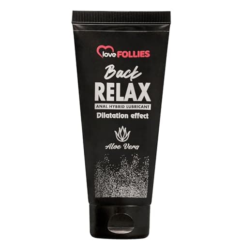 lovefollies back relax lubricante anal para dilatación, lubricante analex anestesia a base agua y silicon, lubrificante sexuales 100 ml