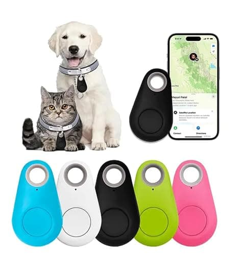 Ratreador GPS, localizador GPS Animales, localizador GPS para Coche, localizador GPS Perros, rastreador GPS Gatos, Dispositivo Bluetooth para Coche, Dispositivo antiperdida, buscador de Objetos