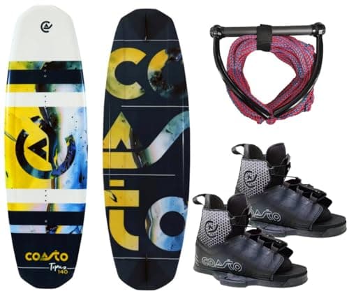 Brunelli Coasto Topaz 140 - Mancuernas flexibles para wakeboard (39-46)