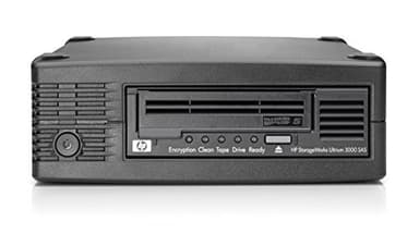 HP StoreEver LTO-5 Ultrium 3000 SAS - Unidad de cinta (LTO, 2 Negro