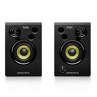 Hercules DJMonitor 32 - 2 altavoces activos de monitorización de 15 vatios RMS
