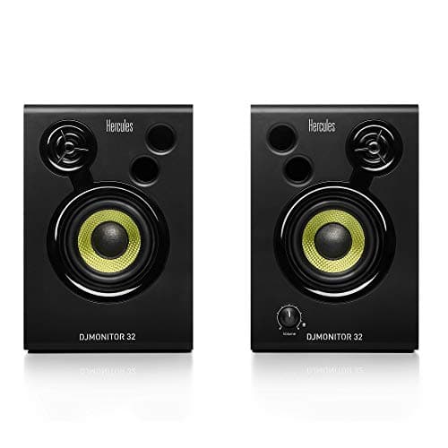 Hercules DJMonitor 32 - 2 altavoces activos de monitorización de 15 vatios RMS