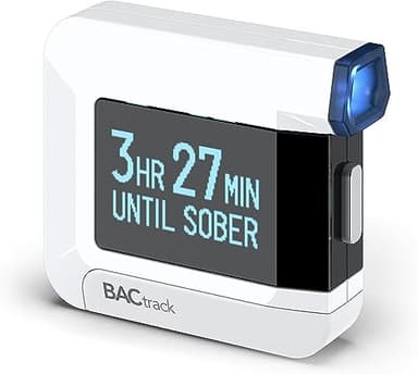 BACtrack Etillotest C8, precisión de calidad profesional, conectividad Bluetooth inalámbrica para smartphone opcional para dispositivos Apple iPhone, Google y Samsung, Android
