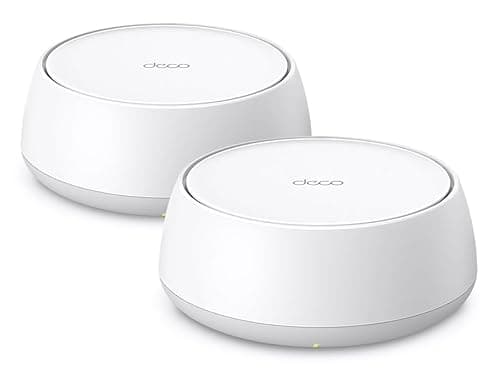 TP-Link Deco BE25 BE3600 Sistema WiFi 7 de malla para todo el hogar, 688 Mbps a 2.4 GHz + 2882 Mbps a 5 GHz, 2 puertos Gigabit 2.5, aplicación Deco, HomeShield, malla AI, MLO, Alexa y Google Assistant
