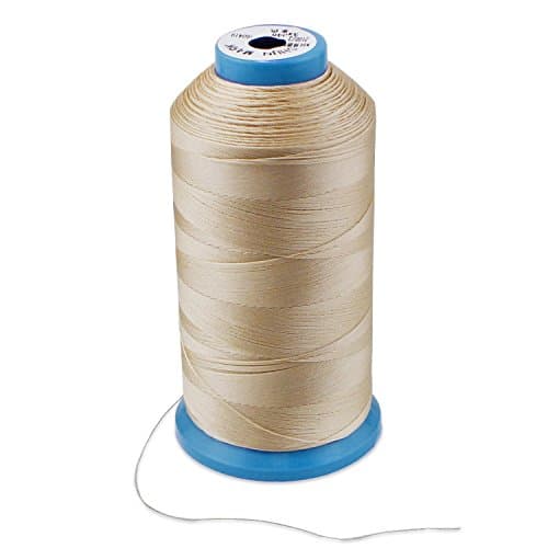 Aussel Nylon cosido hilo de coser 1500 yarda tamaño T70 # 69 para la tapicería, mercado al aire libre, cortinas, abalorios, equipaje, monederos