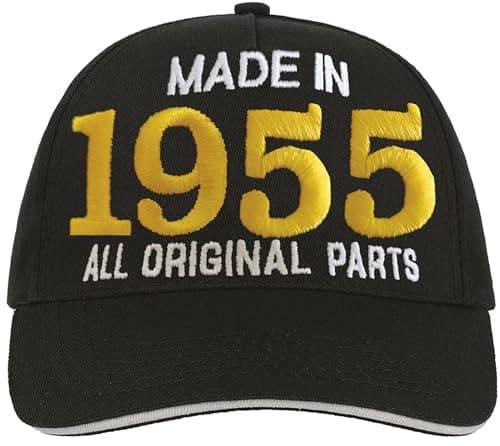 Made in 1955 All Original Parts Sombrero de Fiesta de cumpleaños 70 años